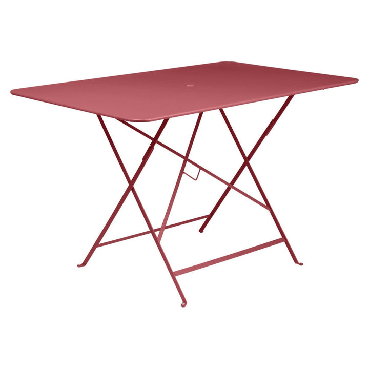 Bistro Rectangular Folding Table - 46" x 30" - Fermob - Outdoor Furniture - Chili Red - HORNE