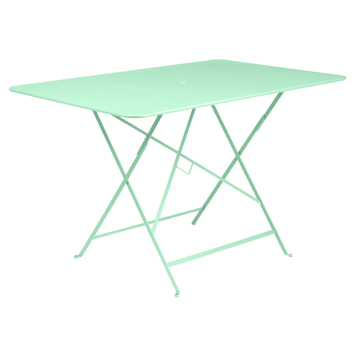 Bistro Rectangular Folding Table - 46" x 30" - Fermob - Outdoor Furniture - Opaline Green - HORNE