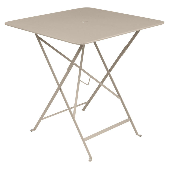 Bistro Square Folding Table - 28" x 28" - Fermob - Outdoor Furniture - Nutmeg - HORNE