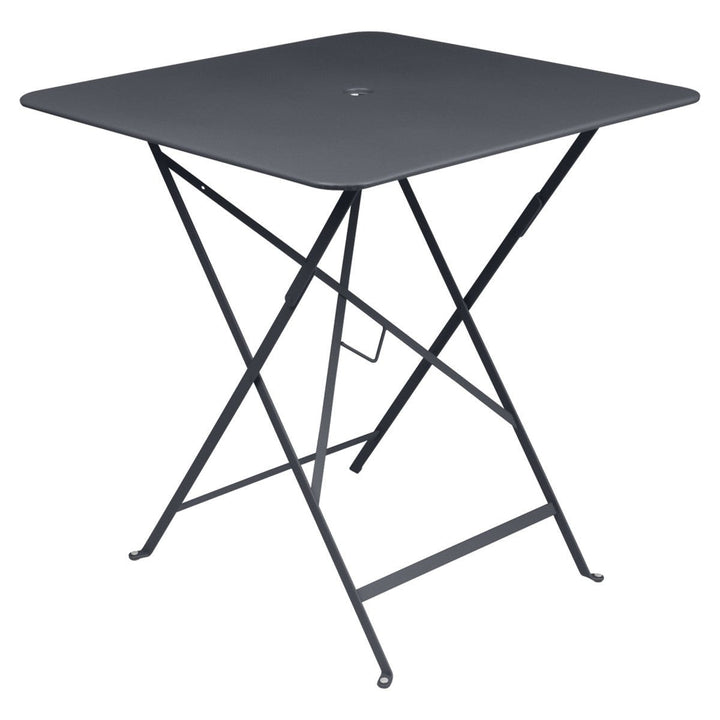 Bistro Square Folding Table - 28" x 28" - Fermob - Outdoor Furniture - Anthracite - HORNE