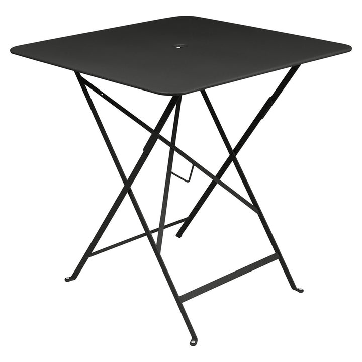 Bistro Square Folding Table - 28" x 28" - Fermob - Outdoor Furniture - Liquorice - HORNE