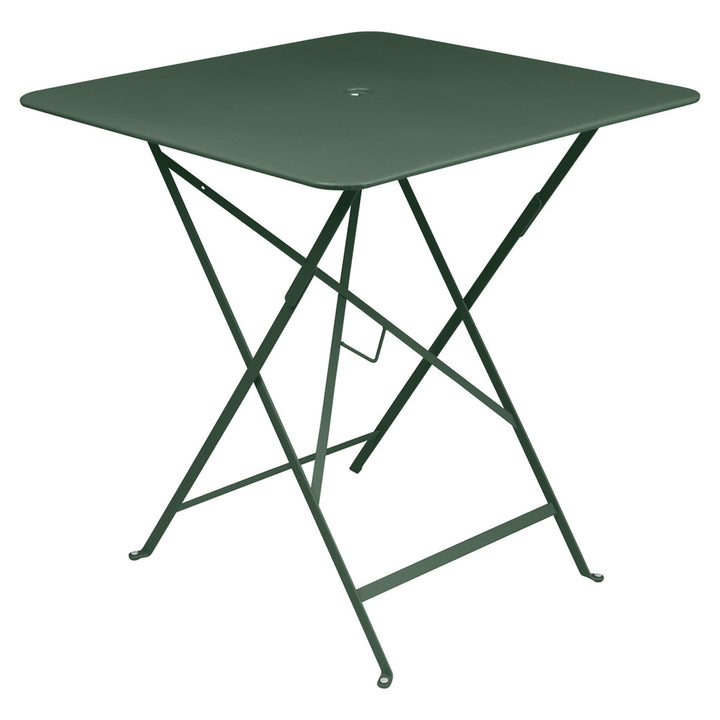 Bistro Square Folding Table - 28" x 28" - Fermob - Outdoor Furniture - Cedar Green - HORNE