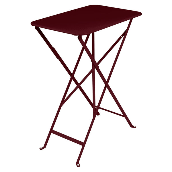 Bistro Table - 22" x 15" - Fermob - Outdoor Furniture - Black Cherry - HORNE