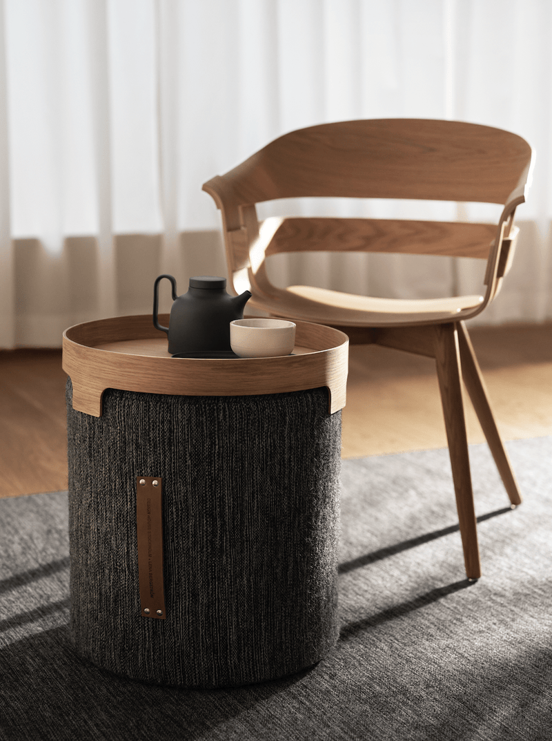 Design House Stockholm Bjork Round Ottoman Stool