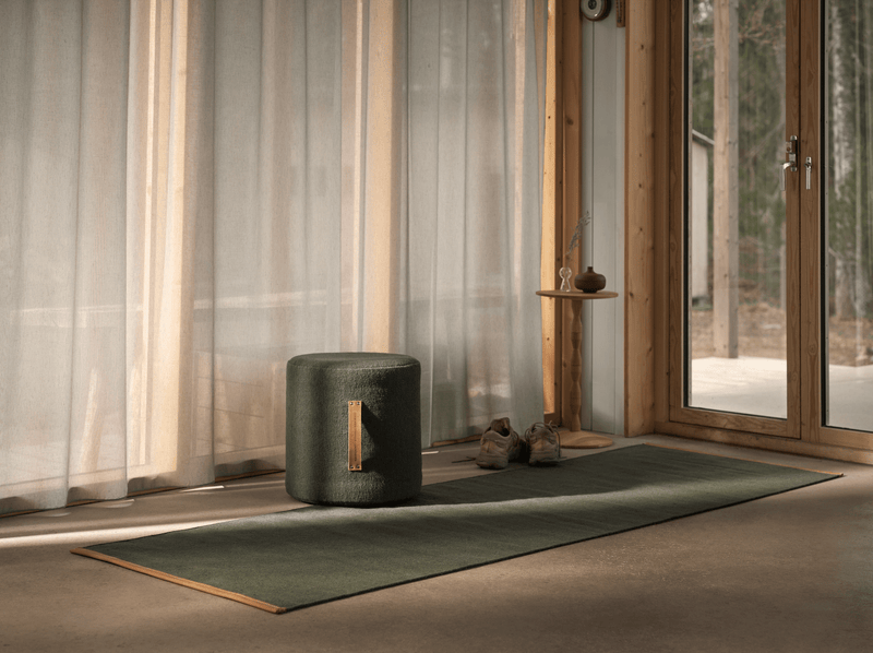 Björk Wool & Cotton Rugs - Design House Stockholm - Rugs - Small - Dark Grey - HORNE