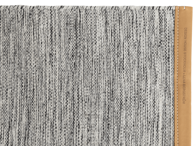 Björk Wool & Cotton Rugs - Design House Stockholm - Rugs - Small - Dark Grey - HORNE