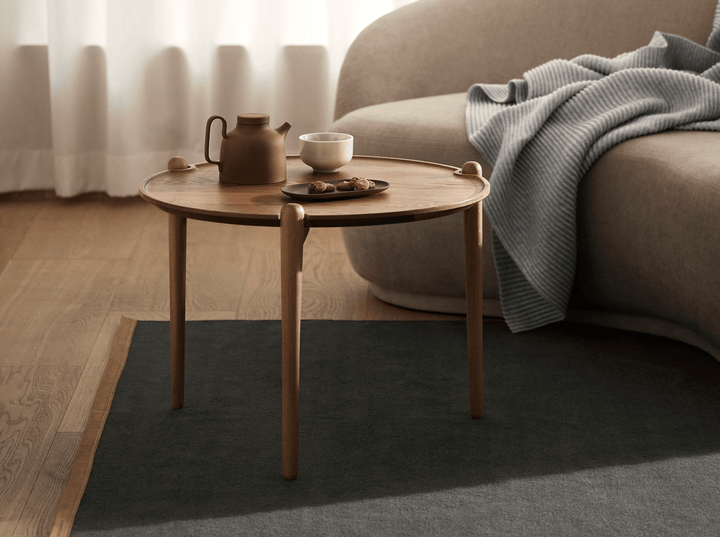 Björk Wool & Cotton Rugs - Design House Stockholm - Rugs - Large - Dark Grey - HORNE