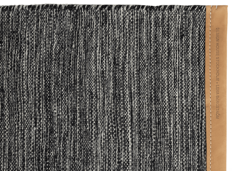 Björk Wool & Cotton Rugs - Design House Stockholm - Rugs - Small - Dark Grey - HORNE