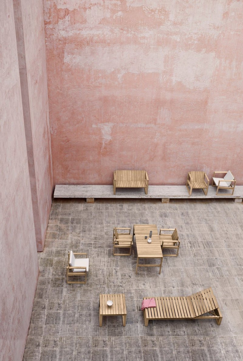 BK14 Sunbed - Carl Hansen & Son - Outdoor Furniture - No Cushion - HORNE