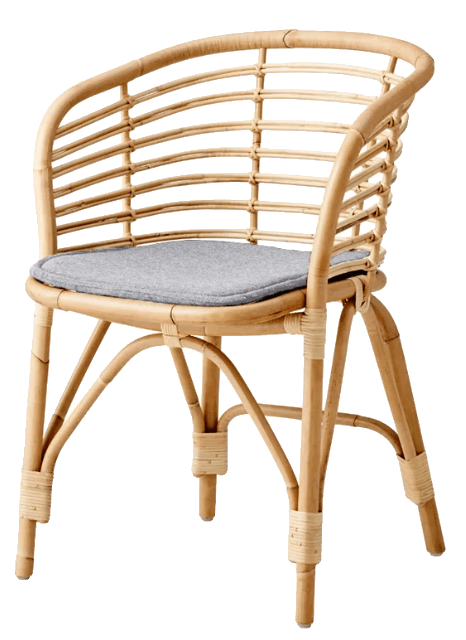 Blend Indoor Chair - Cane Line - Chairs - Natural - Grey - HORNE
