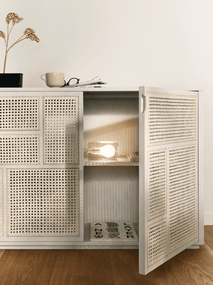 Block Lamp - Design House Stockholm - Table + Task - White - HORNE