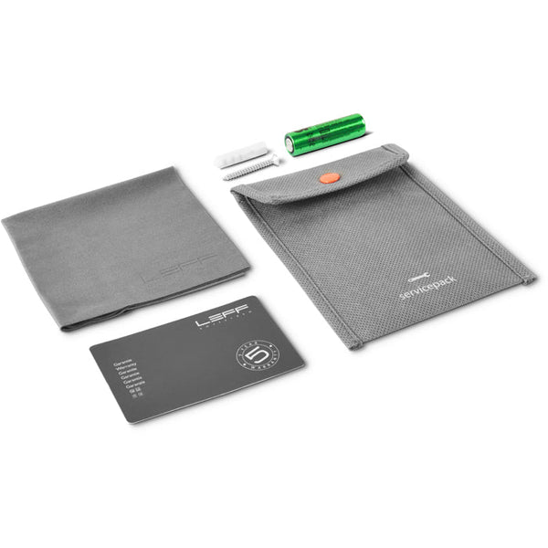 Block Steel Clock - Black Index