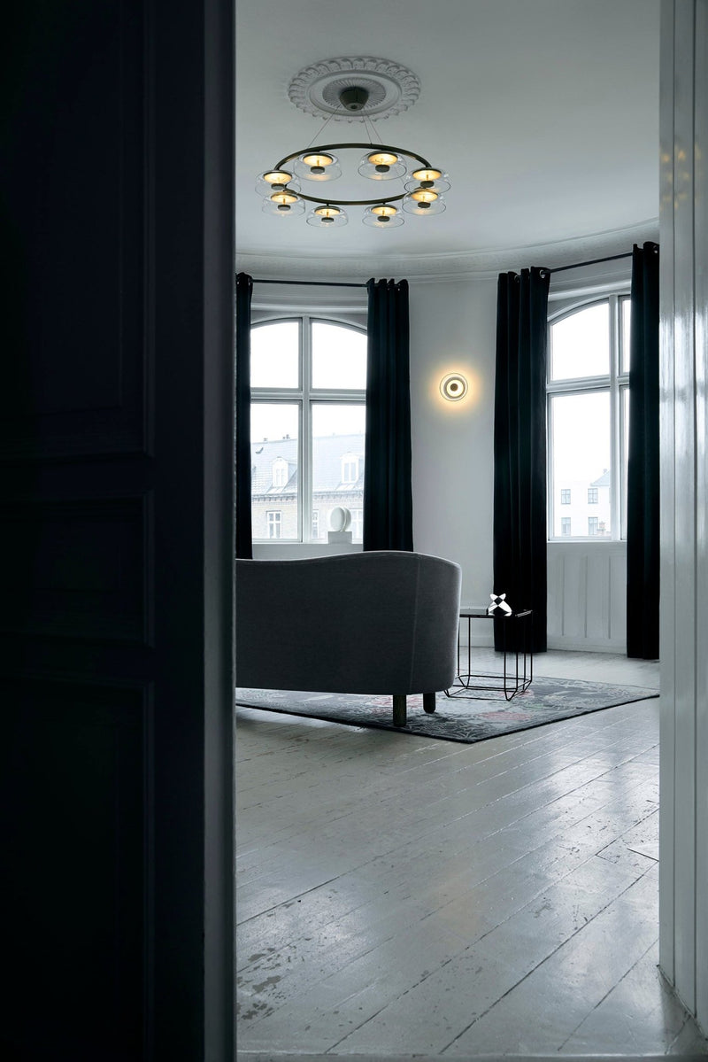 Blossi Wall/Ceiling Light - Nuura - Ceiling Lights - Nordic Gold/Clear - HORNE