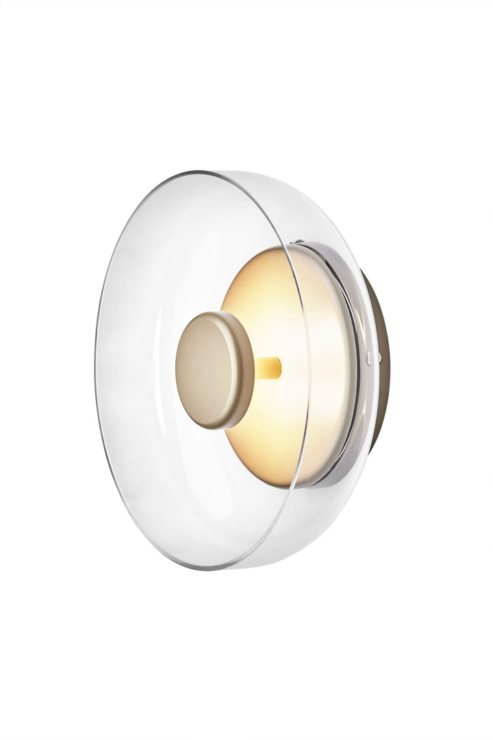 Blossi Wall/Ceiling Light - Nuura - Ceiling Lights - Nordic Gold/Clear - HORNE