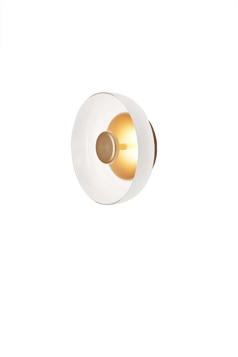Blossi Wall/Ceiling Light - Nuura - Ceiling Lights - Nordic Gold/Clear - HORNE