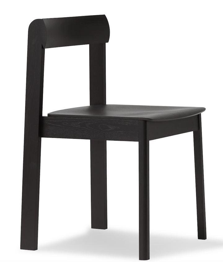Blueprint Chair - Form + Refine - Chairs - Black - Stained Oak - HORNE