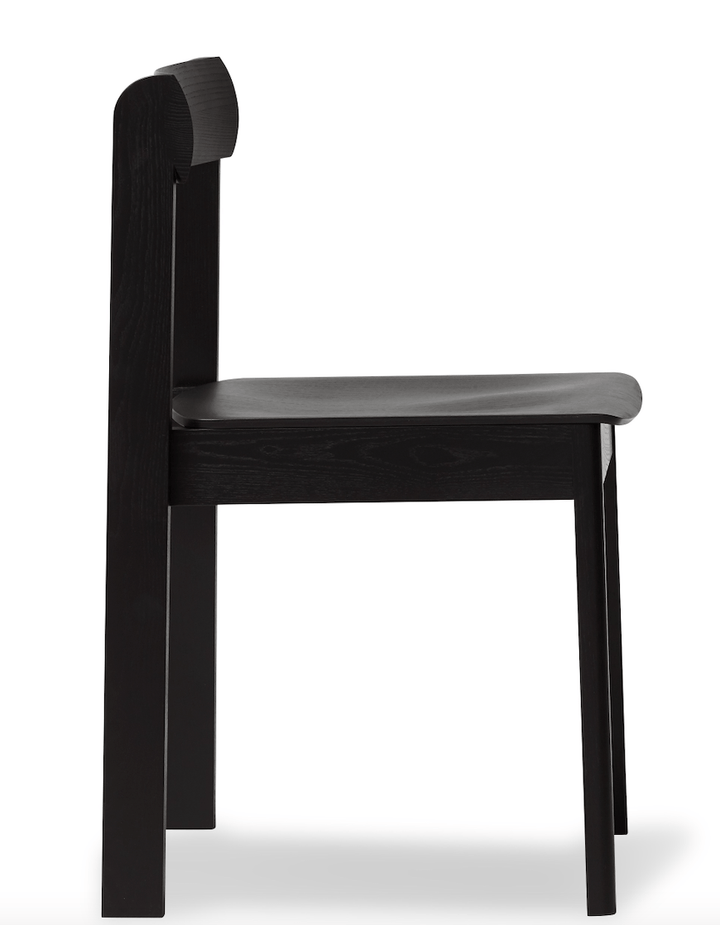 Blueprint Chair - Form + Refine - Chairs - Black - Stained Oak - HORNE