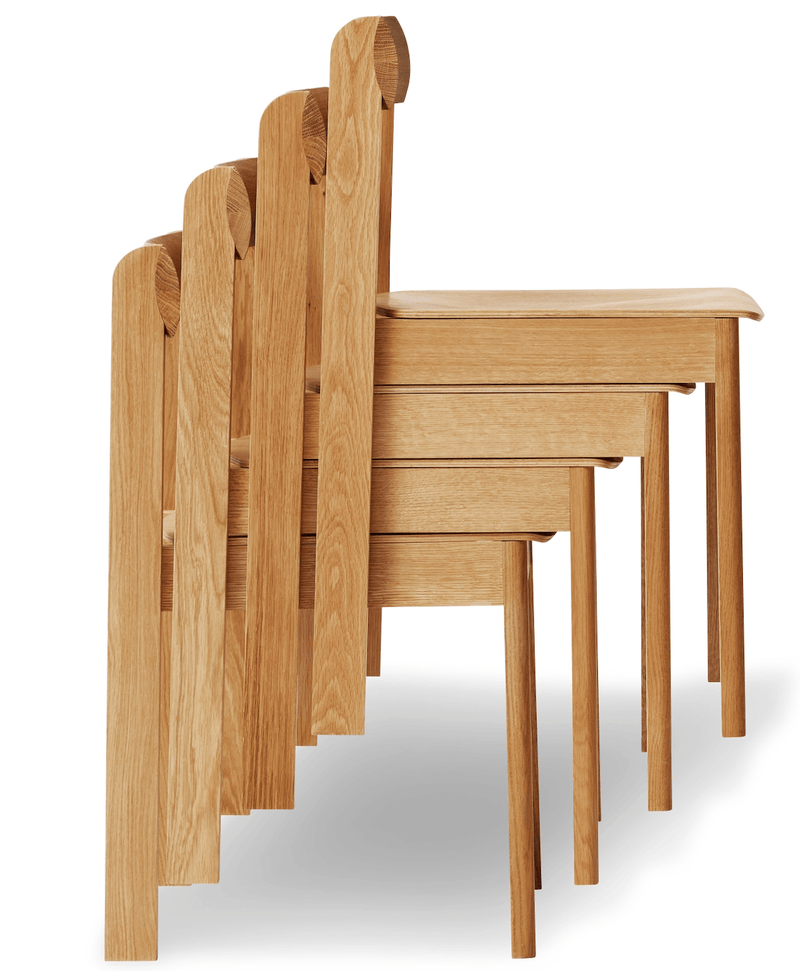 Blueprint Chair - Form + Refine - Chairs - Natural Oiled Oak - HORNE