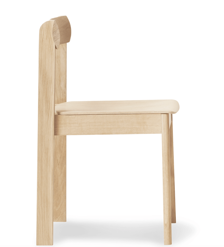 Blueprint Chair - Form + Refine - Chairs - White Oiled Oak - HORNE