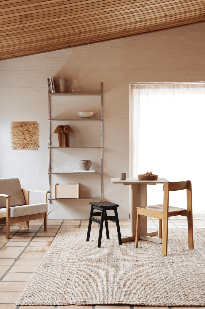 Blueprint Chair - Form + Refine - Chairs - Black - Stained Oak - HORNE