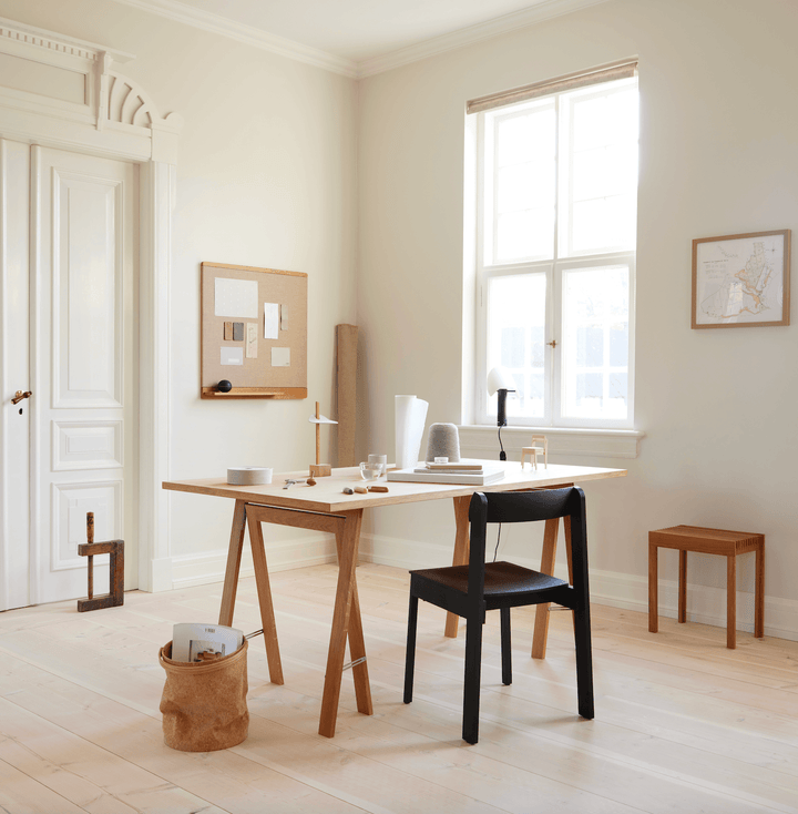 Blueprint Chair - Form + Refine - Chairs - Black - Stained Oak - HORNE