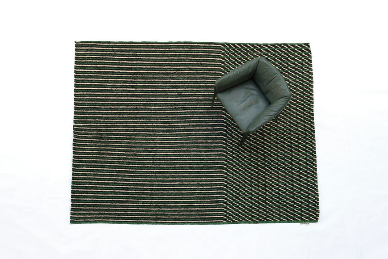 Blur Rug - Nanimarquina - Rugs - 5'7'' x 7'10'' - Black - HORNE