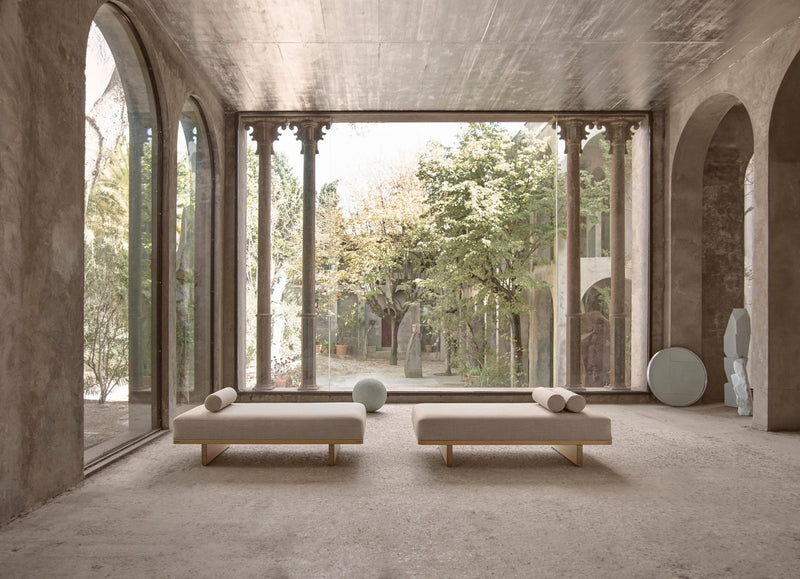 Adjustable, convertible daybed by Carl Hansen & Son