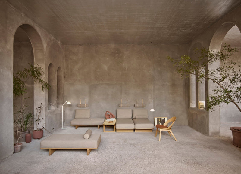 Adjustable, convertible daybed by Carl Hansen & Son