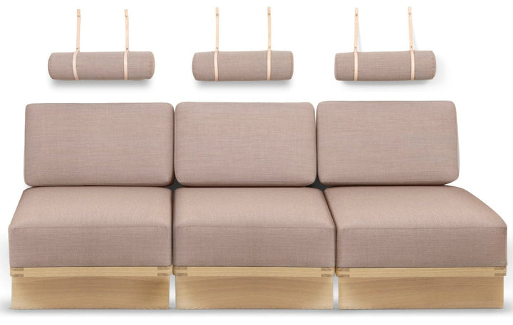 BM0865 Convertible Oak Daybed Couch
