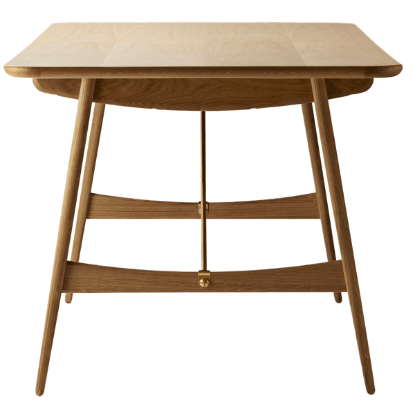 BM1160 Hunting Table - Carl Hansen & Son - Tables + Desks - Oiled Oak - Brass - HORNE