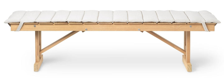 BM1871 Outdoor Bench - Carl Hansen & Son - Stools + Benches + Ottomans - Add Heritage Papyrus Cushion - HORNE