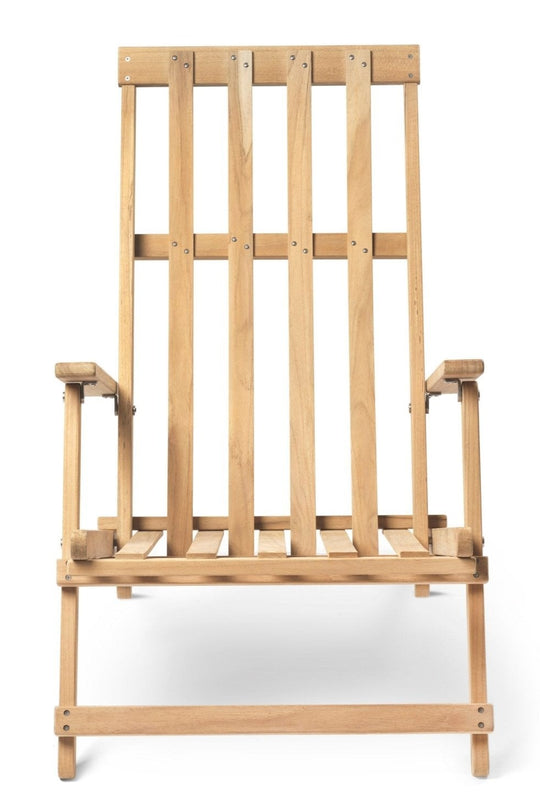 BM5568 Deck Chair - Carl Hansen & Son - Chairs - Add Heritage Papyrus Cushion - HORNE