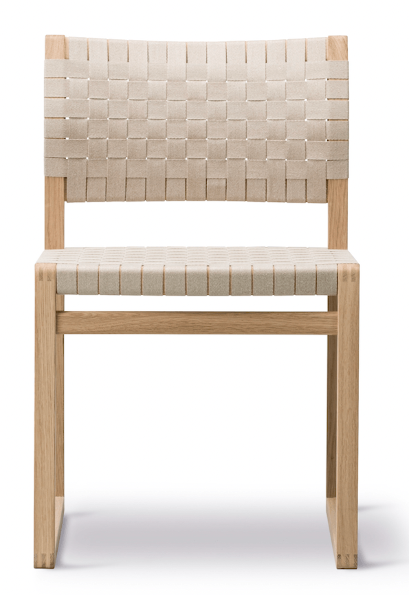 BM61 Chair - Linen Webbing - Fredericia - Chairs - HORNE