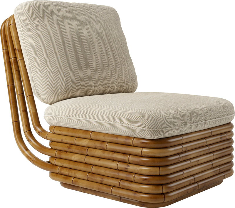 Bohemian 72 Lounge Chair - Gubi - Chairs - Limonta Lorkey 40 - HORNE