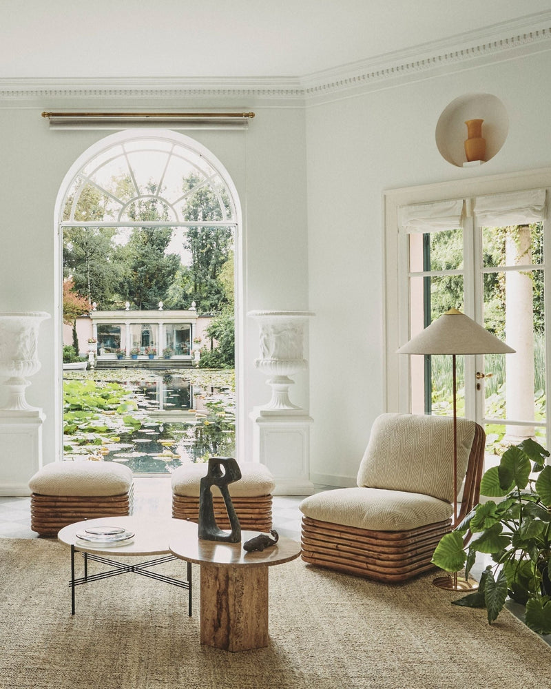 Bohemian 72 Ottoman - Gubi - Chairs - Limonta Lorkey 40 - HORNE