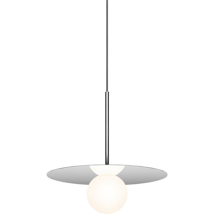 Bola Disc Pendant - Pablo Designs - Pendants - 12" - Chrome - HORNE