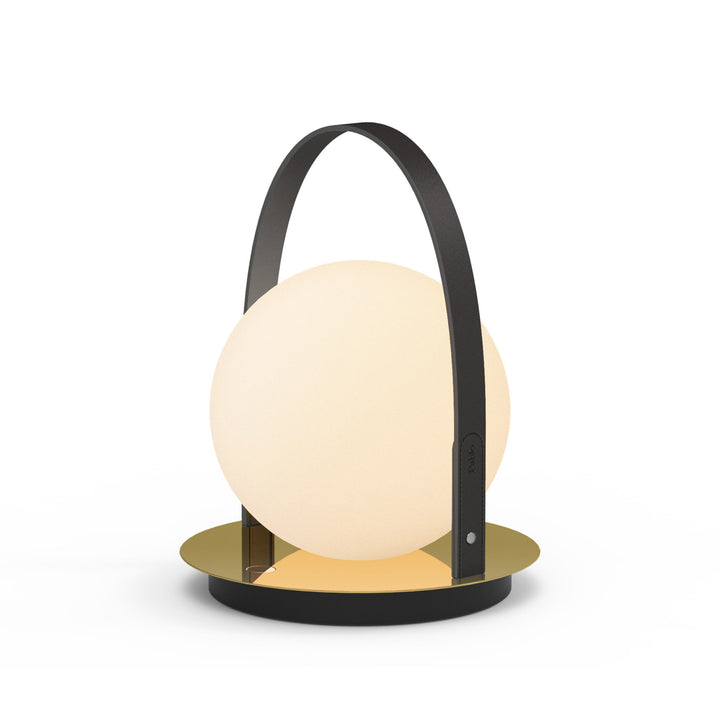 Bola Lantern - Pablo Designs - Outdoor Lights - Black/Brass - HORNE