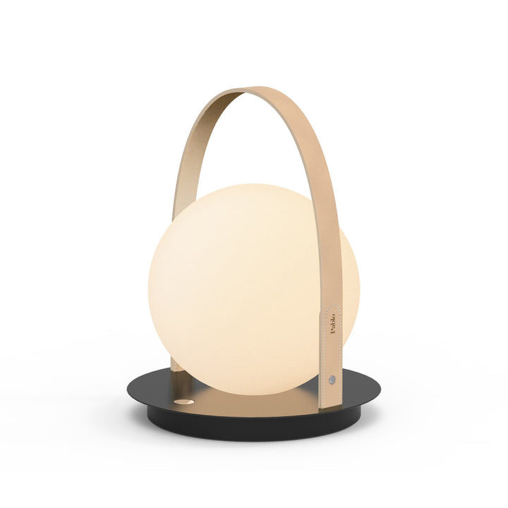 Bola Lantern - Pablo Designs - Outdoor Lights - Tan/Matte Black - HORNE