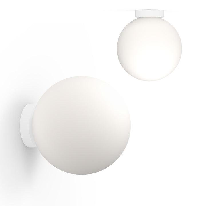 Bola Sphere Flush - Pablo Designs - Wall Sconces - 12" - Matte White - HORNE