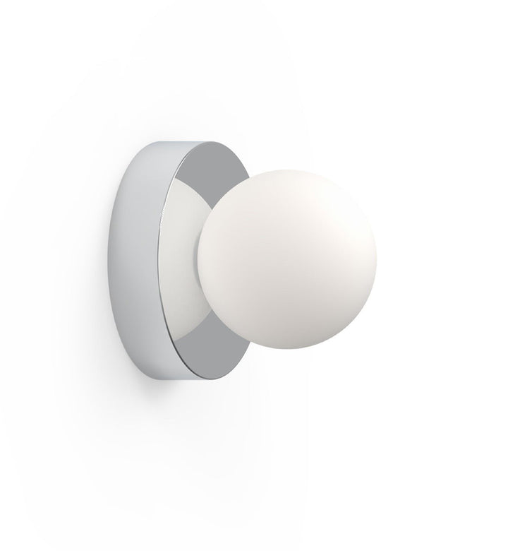 Bola Sphere Flush - Pablo Designs - Wall Sconces - 4" - Chrome - HORNE