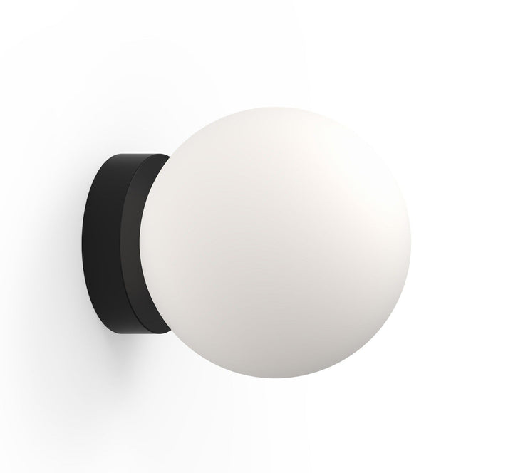 Bola Sphere Flush - Pablo Designs - Wall Sconces - 8" - Matte Black - HORNE