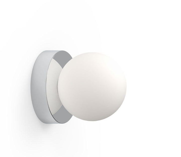 Bola Sphere Flush - Pablo Designs - Wall Sconces - 5" - Chrome - HORNE
