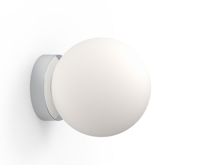 Bola Sphere Flush - Pablo Designs - Wall Sconces - 8" - Chrome - HORNE