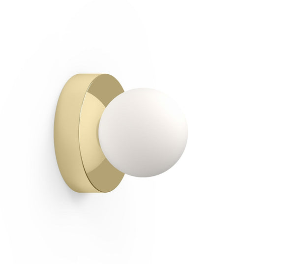 Bola Sphere Flush - Pablo Designs - Wall Sconces - 4" - Brass - HORNE