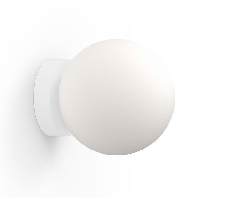 Bola Sphere Flush - Pablo Designs - Wall Sconces - 8" - Matte White - HORNE