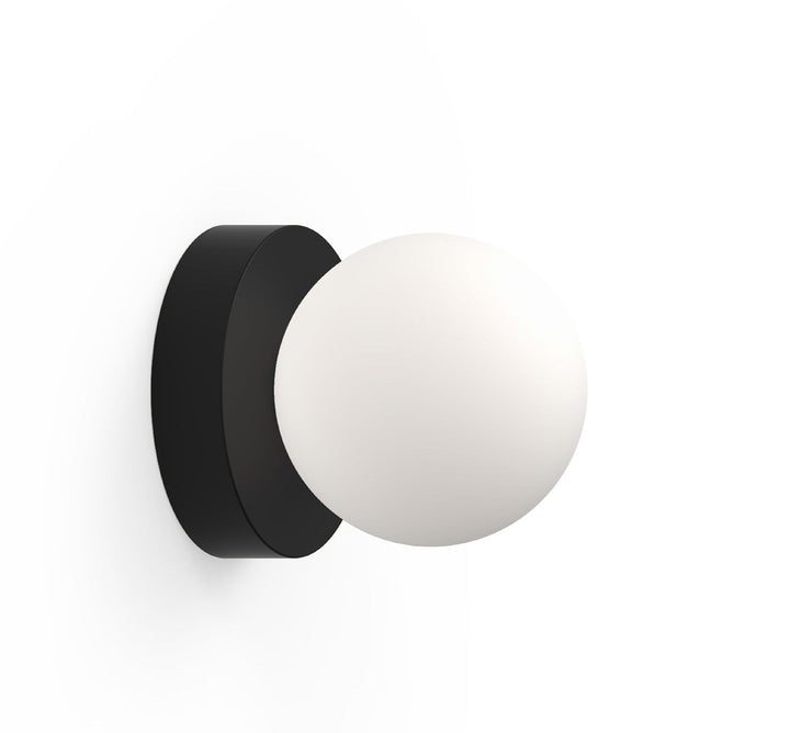 Bola Sphere Flush - Pablo Designs - Wall Sconces - 5" - Matte Black - HORNE