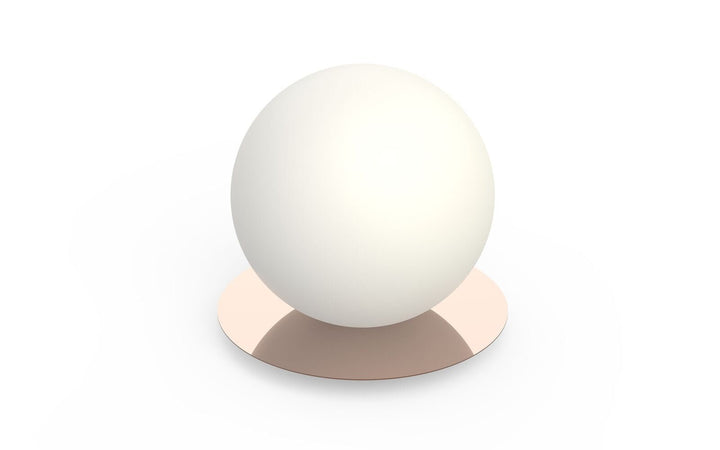 Bola Sphere Table Lamp - Pablo Designs - Table + Task - 10" Dia. - Rose Gold - HORNE