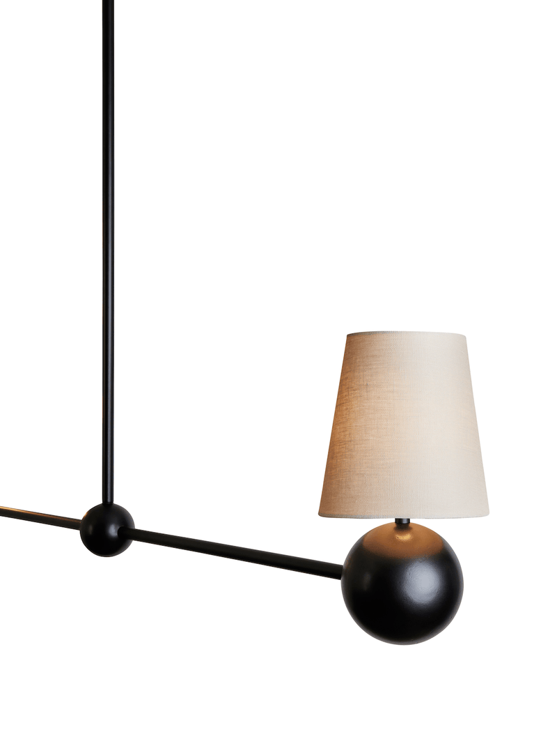 Bole Pendant II - Workstead - Pendants - Matte Black Enamel - HORNE