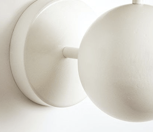 Bole Wall Light - Workstead - Wall Sconces - White Enamel - Hardwired with Integrated Dimmer - HORNE