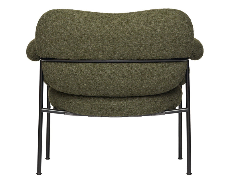 Bollo Armchair - Fogia - Chairs - Vintage - Cognac Leather - White - HORNE